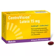 Produktabbildung: CentroVision Lutein 15 mg 30 St
