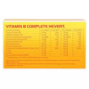 Vitamin B Complete Hevert Kapseln, 120 St.
