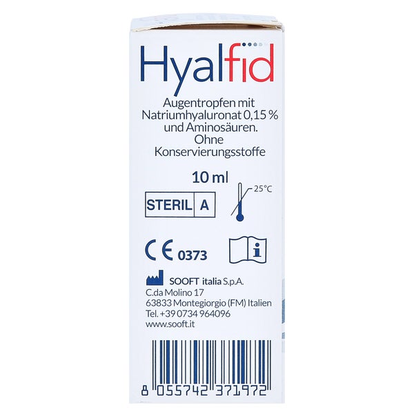 Hyalfid Augentropfen 10 ml