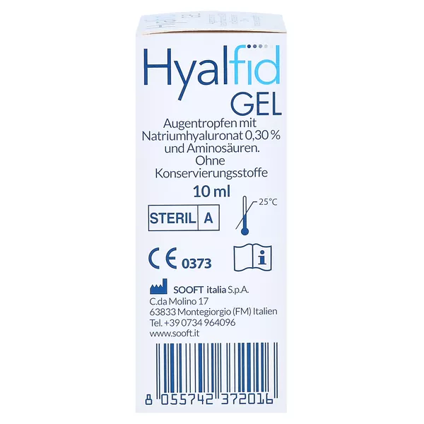 Hyalfid Gel Augentropfen 10 ml