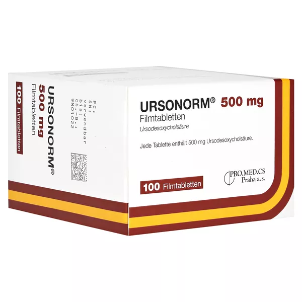 Ursonorm 500 mg Filmtabletten 100 St
