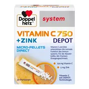 Doppelherz system Vitamin C 750 Depot direct 20 St