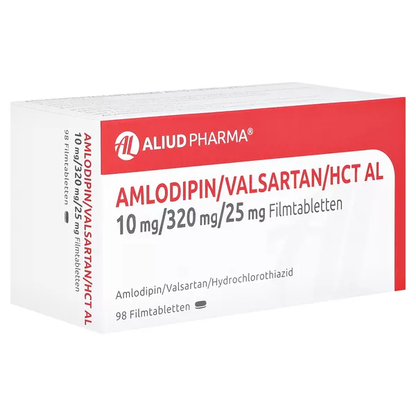 AMLODIPIN/Valsartan/HCT AL 10/320/25 mg Filmtabl. 98 St