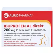 Ibuprofen AL direkt 200 mg Pulver zum Einnehmen 20 St