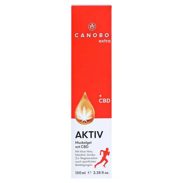CANOBO extra AKTIV Muskelgel mit CBD 100 ml