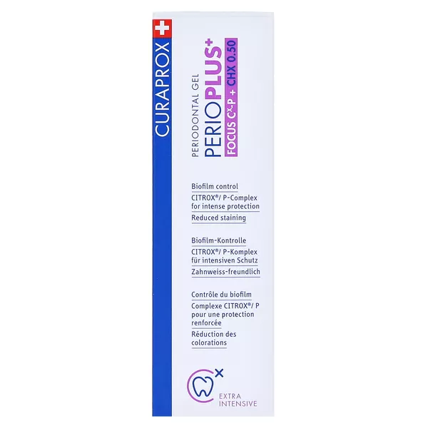 Curaprox Perio Plus+ Focus Zahngel 10 ml