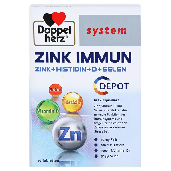 Doppelherz system Zink Immun 30 St