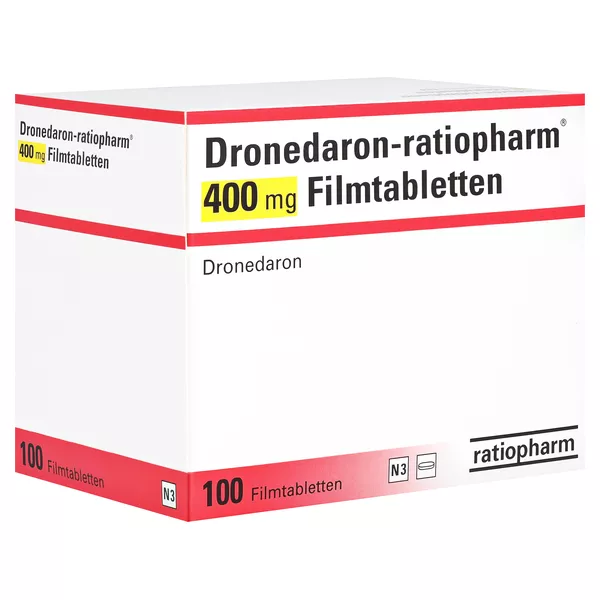 DRONEDARON-ratiopharm 400 mg Filmtabletten 100 St