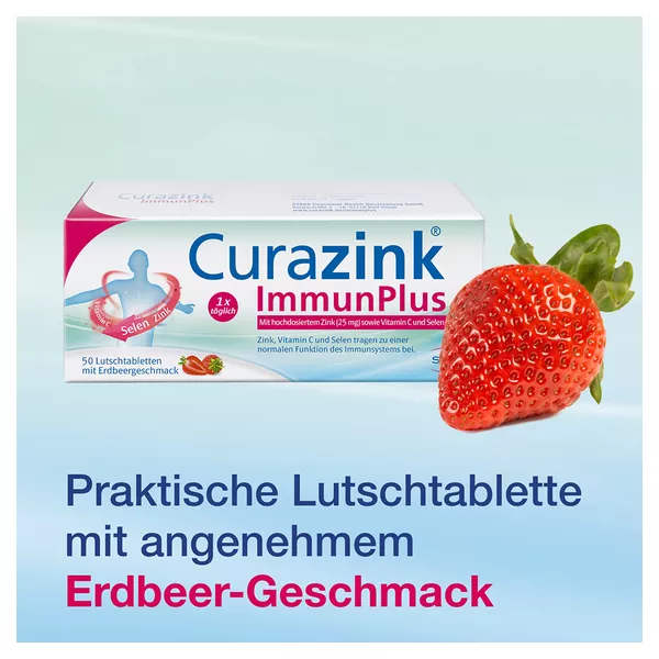 Curazink  ImmunPlus Unterstüzung der Abwehrkräfte 20 St