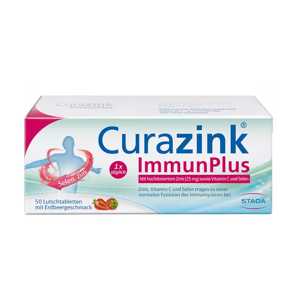 Curazink  ImmunPlus Unterstüzung der Abwehrkräfte 50 St