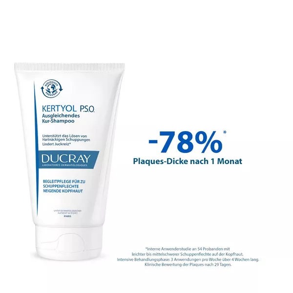 Ducray KERTYOL P.S.O. Kur-Shampoo 125 ml