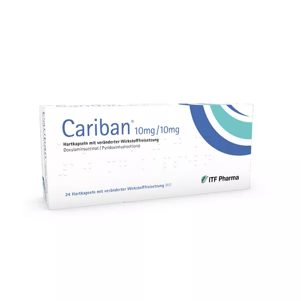 CARIBAN 10 mg/10 mg Hartk.m.veränd.Wirkst.-Frs. 24 St