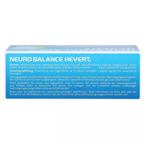 Neurobalance Hevert Kapseln, 60 St.