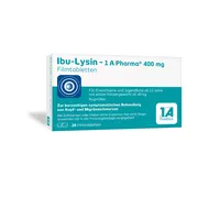1 A Pharma Ibu-Lysin 400 mg 20 St