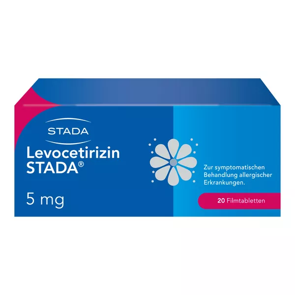 Levocetirizin STADA 5 mg, 20 St.