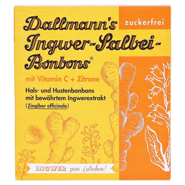 Dallmann's Ingwer Salbei Bonbons 37 g