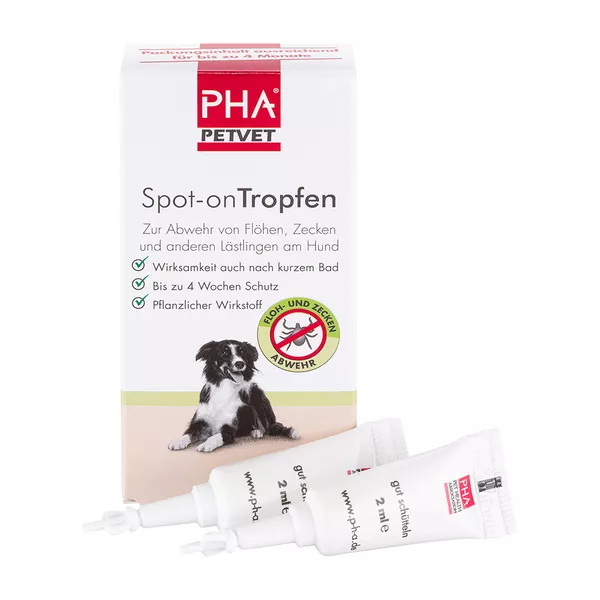 PHA Spot-on Tropfen f.Hunde 2X2 ml