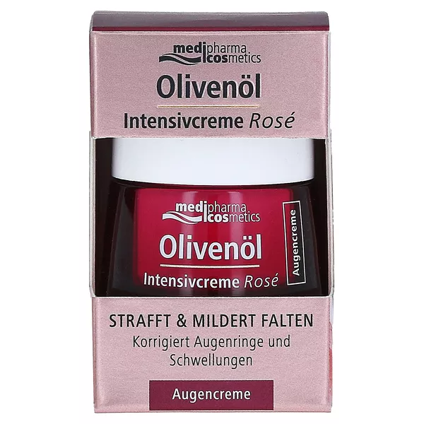 Medipharma Olivenöl Intensivcreme Rose Augencreme 15 ml