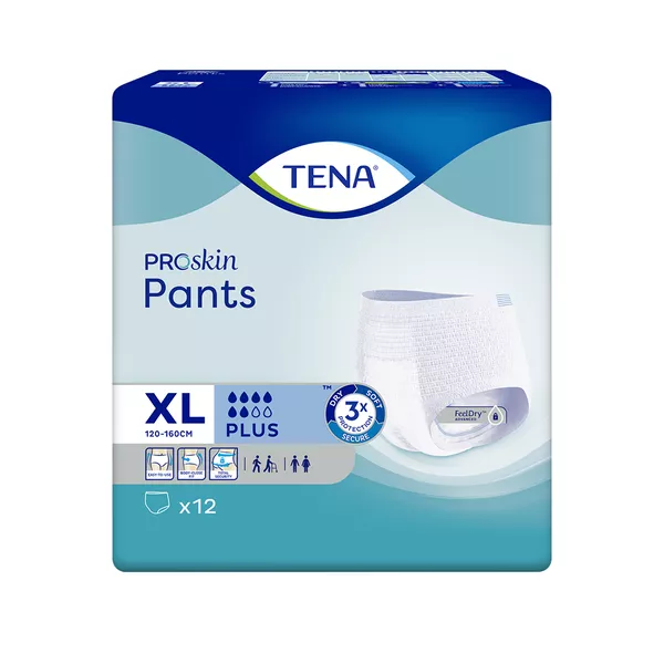 TENA Pants Plus XL bei Inkontinenz 4X12 St