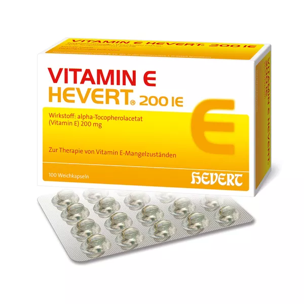 Vitamin E Hevert 200 IE 100 St