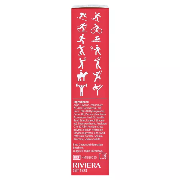 RIVIERA MED+ HOT Muskel und Gelenke Gel 25 ml
