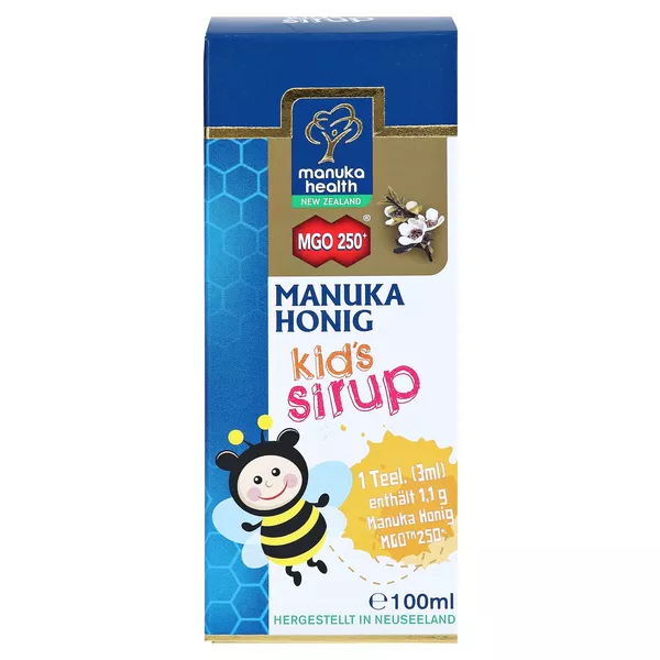 Manuka Health MGO 250+ Honig Sirup fu?r Kinder 100 ml