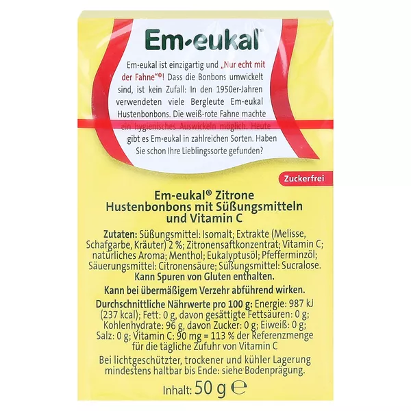 Em-eukal Zitrone MINIS 50 g