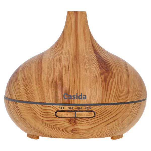 Casida Aroma Diffuser Holzdesign mit LED-Beleuchtung 1 St