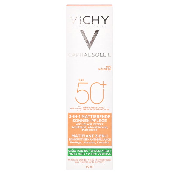 VICHY Capital Soleil 3-in-1 mattierende Sonnenpflege LSF 50+ 50 ml