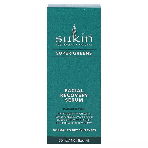 Sukin Super Greens Recovery Serum 30 ml