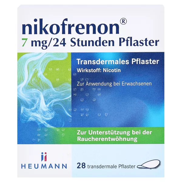 nikofrenon 7 mg/24 Stunden 28 St
