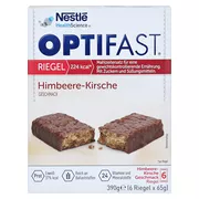 OPTIFAST Riegel Himbeere-Kirsche, 6 x 65 g