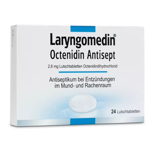 Laryngomedin Octenidin Antisept Lutschtabletten 24 St