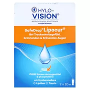 Hylo-Vision SafeDrop Lipocur 2X10 ml