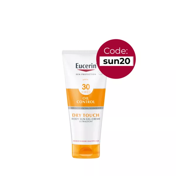 Eucerin Sun Oil Control Body Dry Touch Gel-Creme LSF 30 200 ml