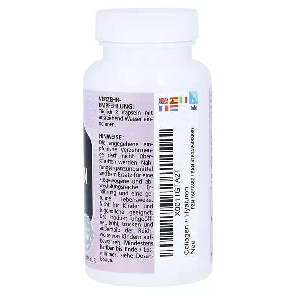 COLLAGEN 300 mg+Hyaluron 100 mg, 60 St.