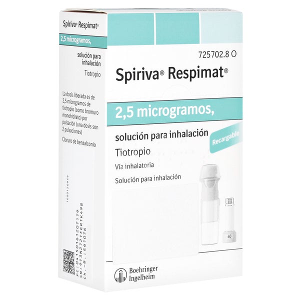 SPIRIVA Respimat 2,5 µg Lsg.z.Inh.wiederverwendbar 3X4,0 ml
