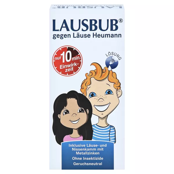 LAUSBUB gegen Läuse Heumann 100 ml