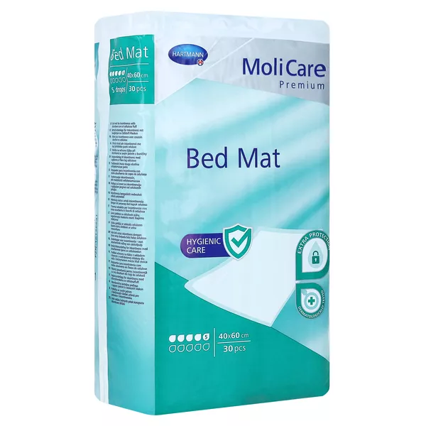 Molicare Premium Bed Mat 5 Tropfen 40x60 30 St