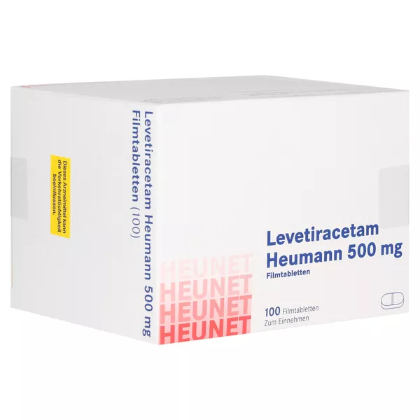 LEVETIRACETAM Heumann 500 mg Filmtabletten NET 100 St