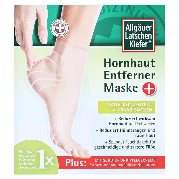 Allgäuer Latschenkiefer Hornhaut-Entferner-Maske Plus, 1 P