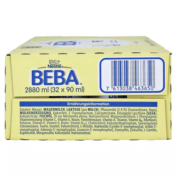 Nestlé BEBA Anfangsmilch PRE, 32 x 90 ml