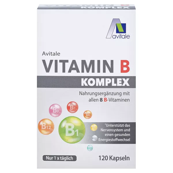 Vitamin B Komplex Kapseln, 120 St.