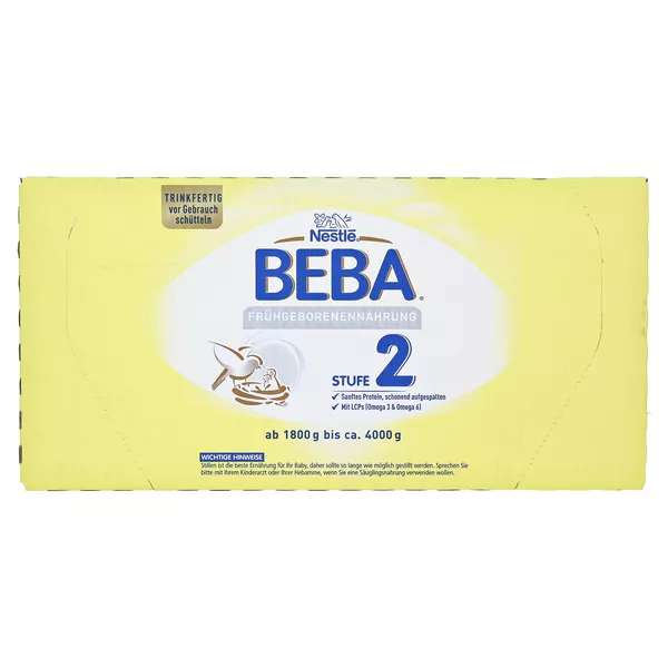Nestlé BEBA Frühgeborenennahrung Stufe 2 32X90 ml