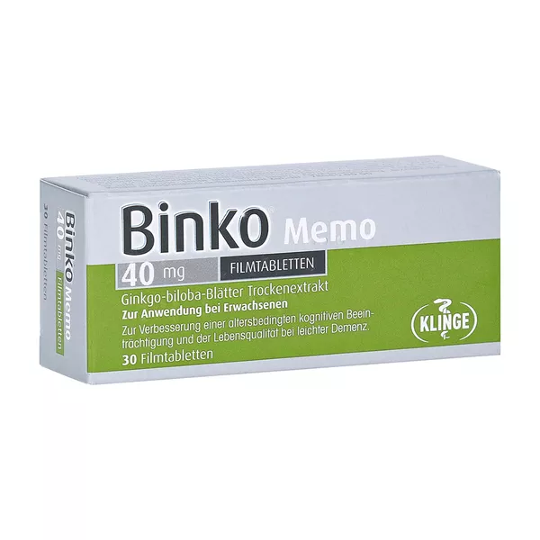 Binko Memo 40 mg Filmtabletten 30 St