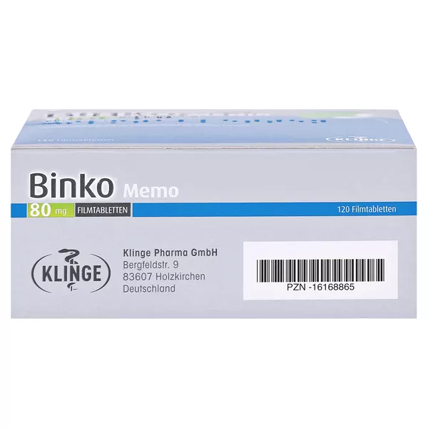 Binko Memo 80 mg Filmtabletten 120 St