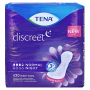 TENA Discreet Normal Night Inkontinenz Einlagen 20 St