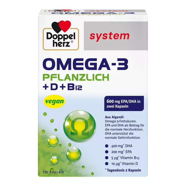 Doppelherz system Omega-3 Pflanzlich