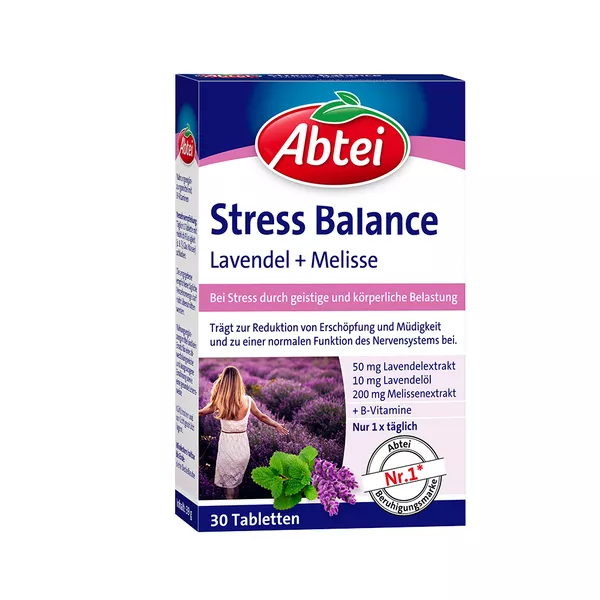 Abtei Stress Balance NF Tabletten, 30 St.