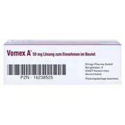 Vomex A® Lösung 50 mg, 12 St.